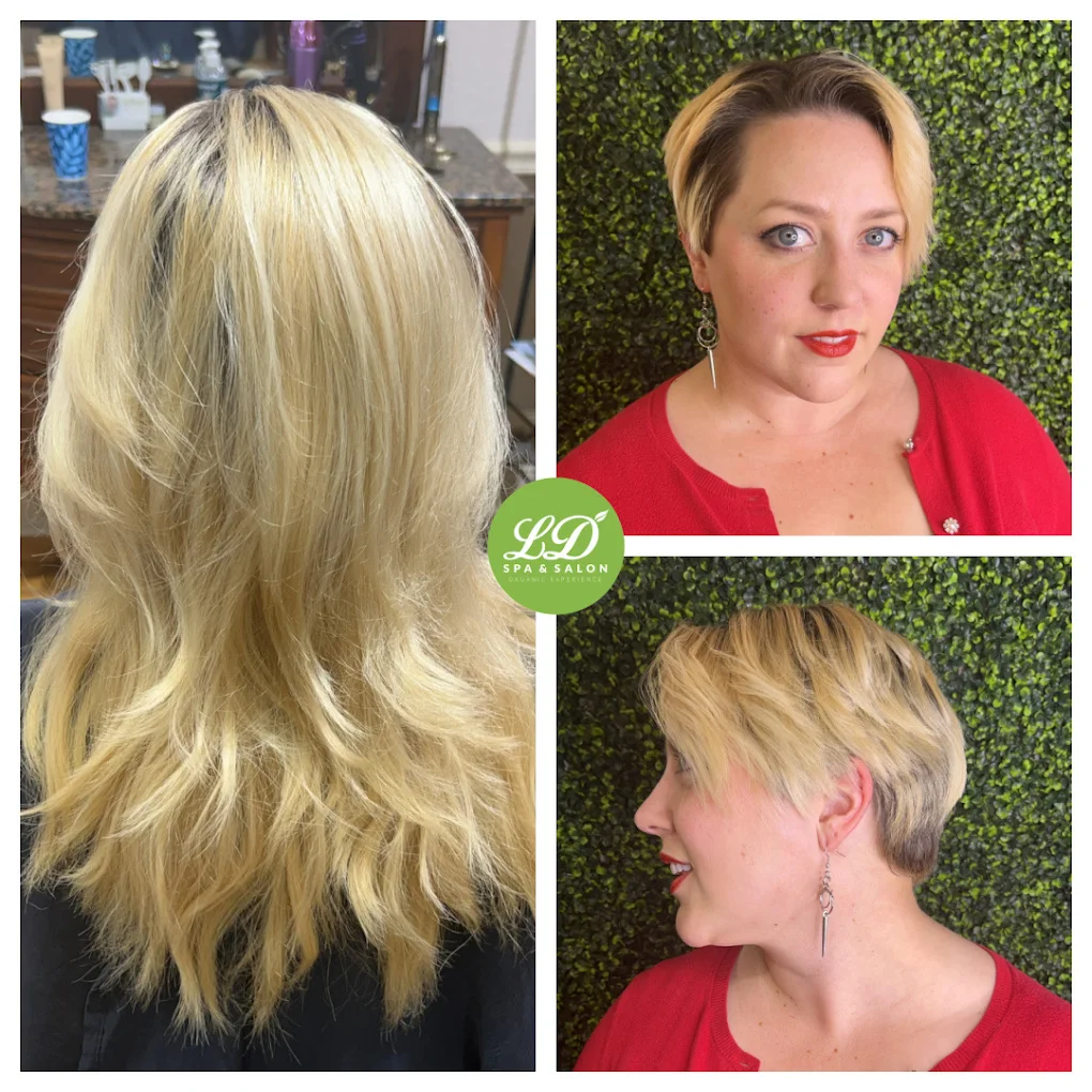 Professional hair coloring services at LuDawn Spa in Ocala Florida